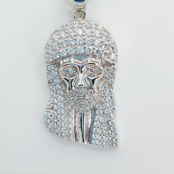 "925 Sterling Silver Cubic Zirconia Pendant, UU1P6A6024 - Picture 2 of 9